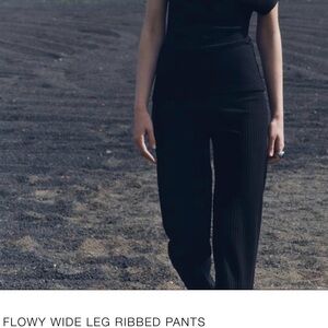 Zara flowy black pants